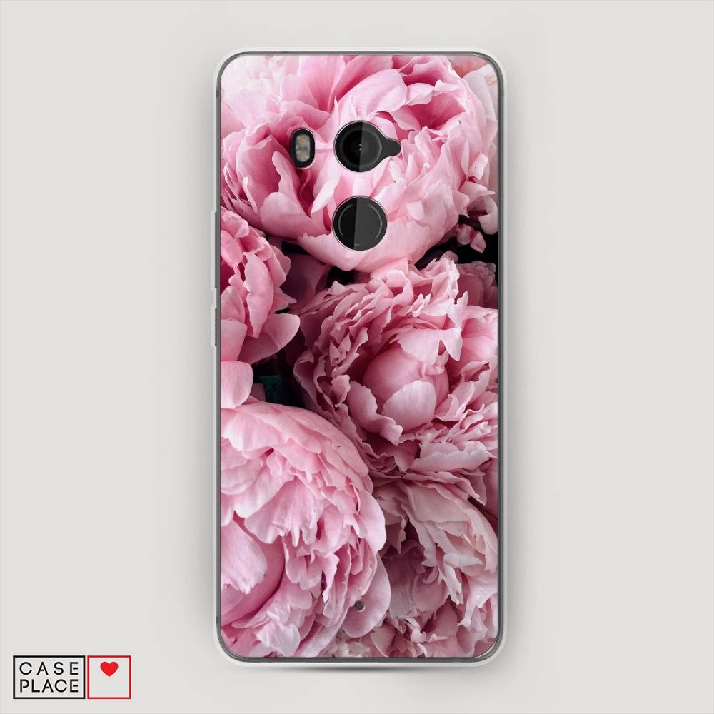 

Чехол Awog на HTC U11 Plus / Эйчтиси U11 Plus "Нежные пионы", Разноцветный, 102150-8