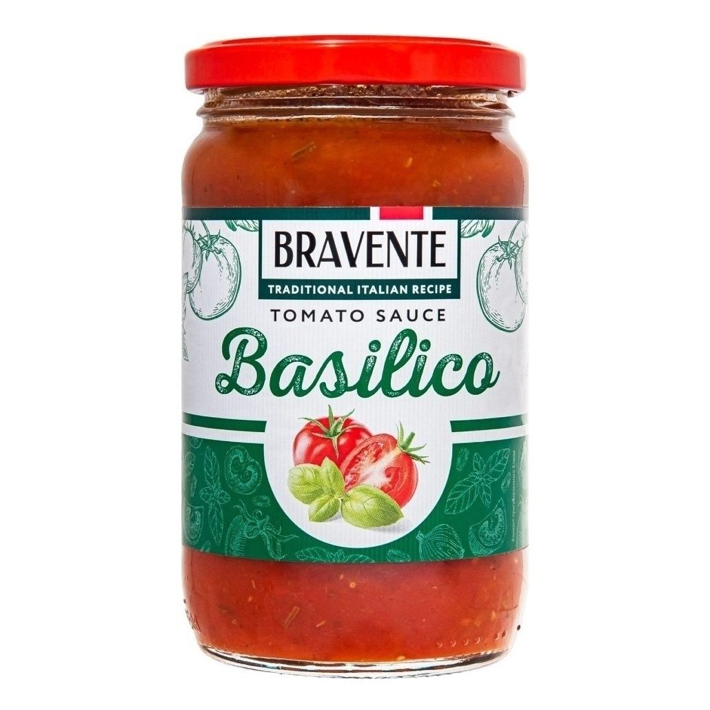 

Соус Bravente Томатный Базилико 360 г