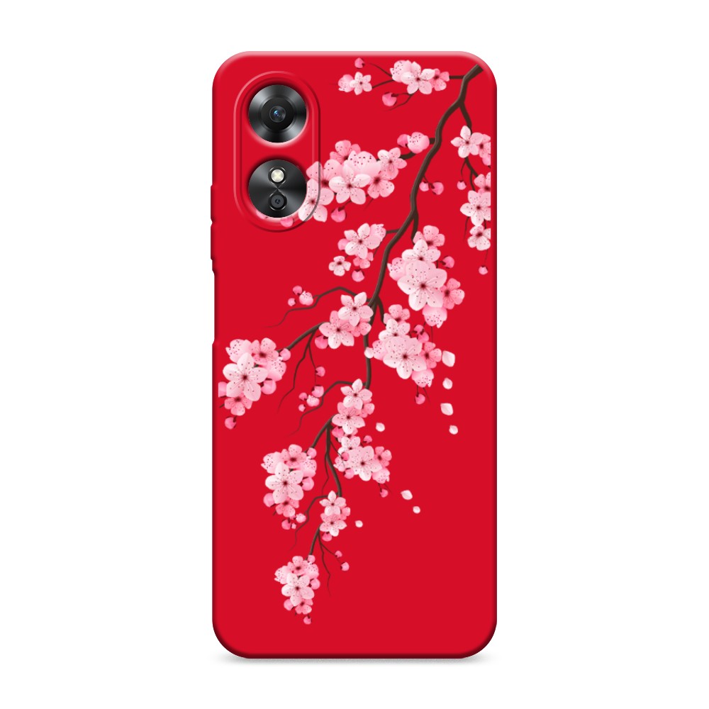

Чехол Awog на Oppo A17 "Розовая сакура", Розовый;белый;коричневый, 2512053-1