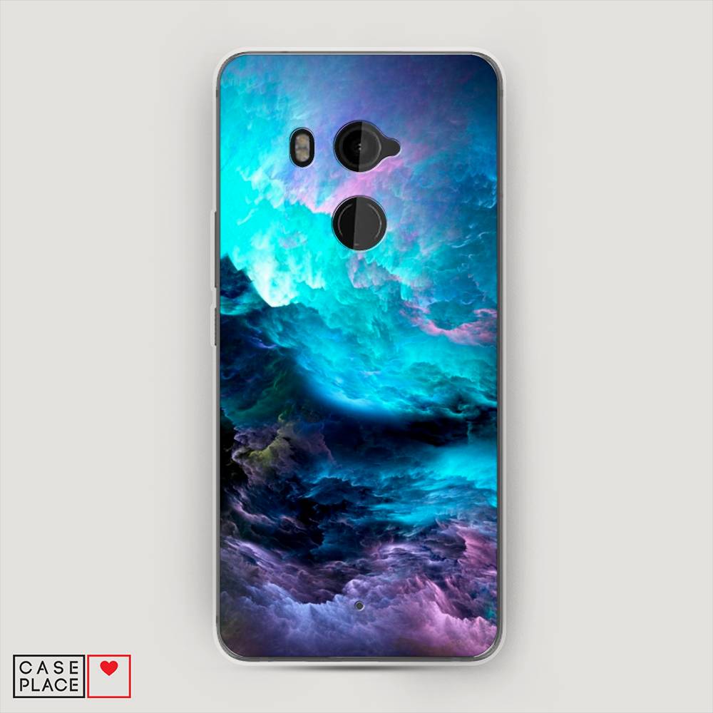 

Чехол Awog на HTC U11 Plus / Эйчтиси U11 Plus "Бирюзовое небо", Разноцветный, 102150-4