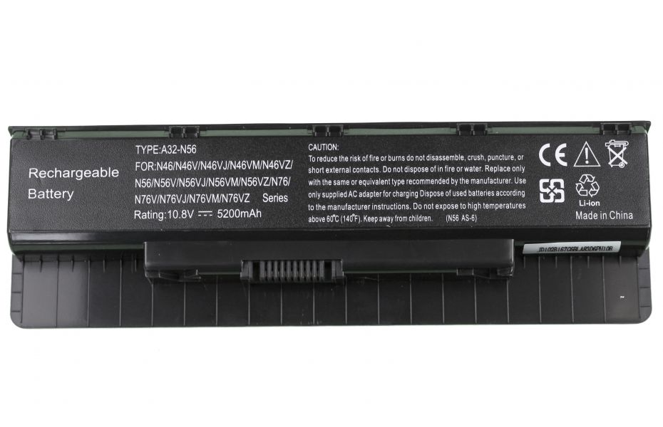 

Аккумулятор для ноутбука Asus N56VB