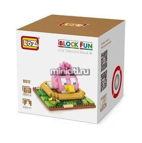 

Конструктор Angry Birds: Розовый птица | 9517