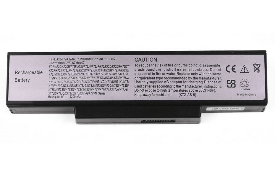 

Аккумулятор для ноутбука Asus K73sd