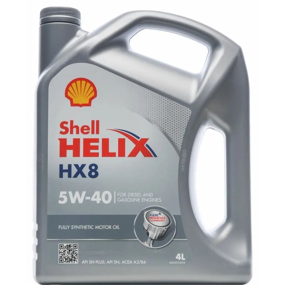 

Моторное масло Shell синтетическое 5W40 Hx 8 A3/B3 A3/B4, Sn/Cf 4л