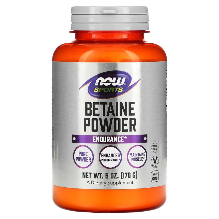 

Бетаин (триметилглицин) NOW BETAINE POWDER 6 OZ (170 G)