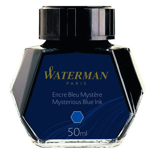 Флакон с чернилами Waterman Ink Bottle BlueDark 51064 S0110790 для перьевых ручек 1602₽