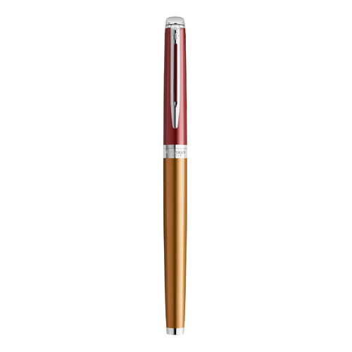 

Перьевая ручка Waterman Hemisphere 2118233 Sunset Orange F ст.нерж. подар.кор.