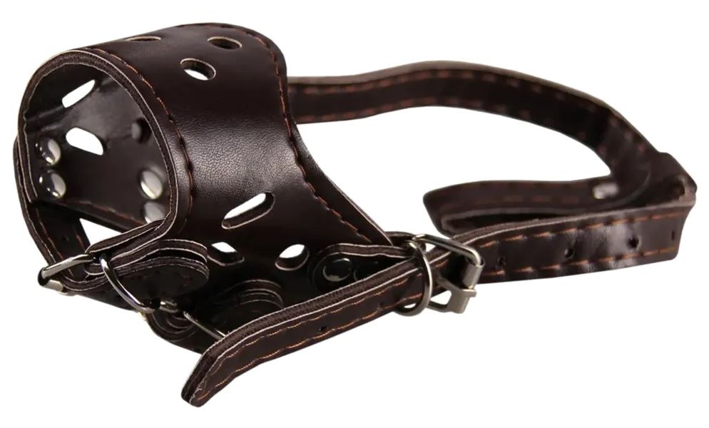 

Намордник для собак PetStandArt, XS - 1,5 - 5 кг, коричневый