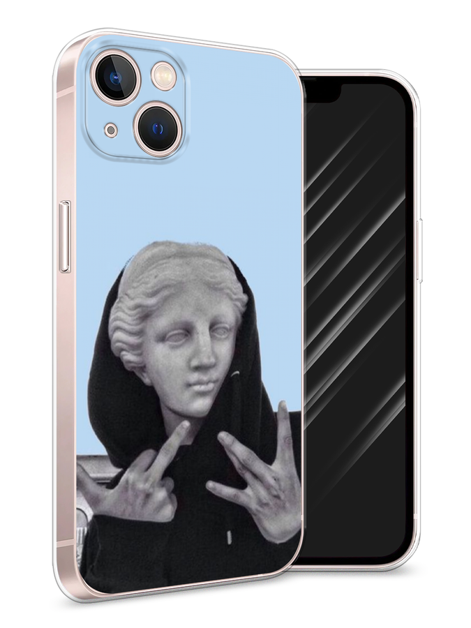 

Чехол Awog на Apple iPhone 13 / Айфон 13 "SWAG статуя", Разноцветный, 14250-9