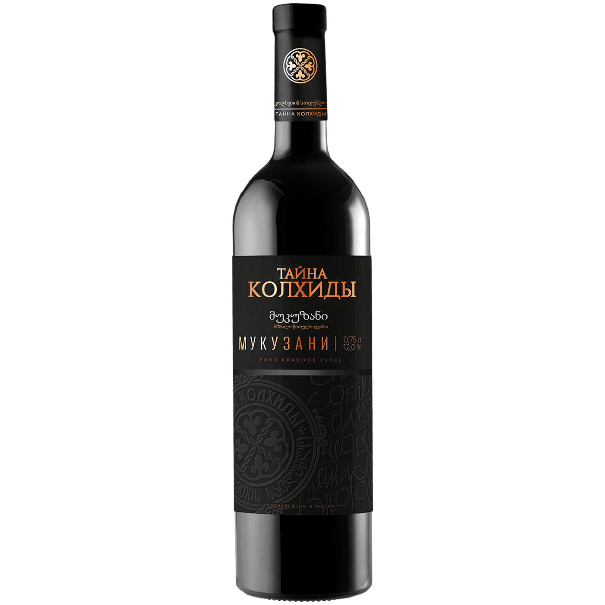 

Вино Тайна Колхиды Мукузани красное сухое 0,75 л, Mukuzani