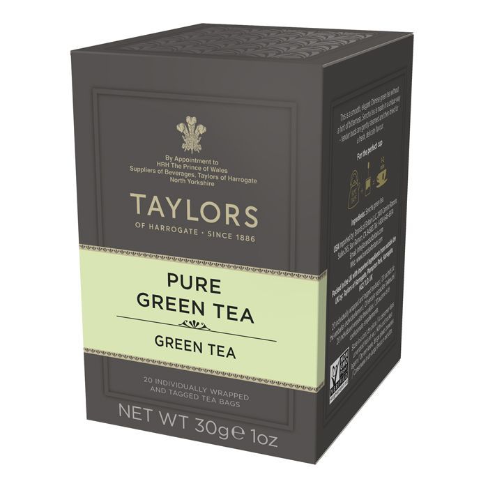 Чай зеленый Taylors Сенча в пакетиках 1,5 г х 20 шт