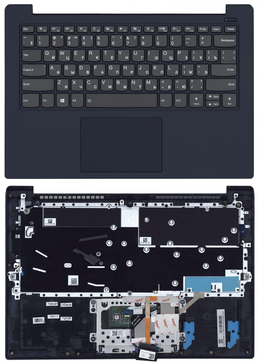 Клавиатура OEM для ноутбука Lenovo IdeaPad S340-14IWL, S340-14IML, S340-14IIL