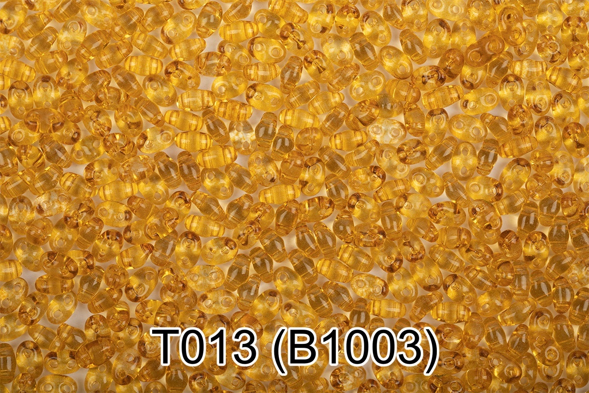 

Gamma Twin 3, 2,5х5 мм, 50 г, 1-й сорт, T013, янтарный