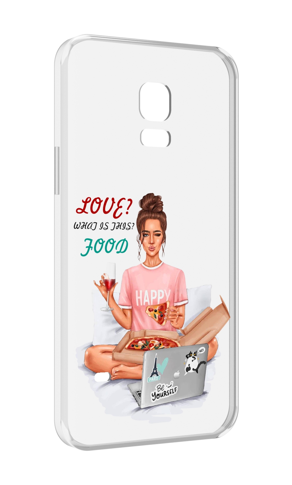 

Чехол MyPads девушка-с-ноутбуком женский для Samsung Galaxy S5 mini, Прозрачный, Tocco