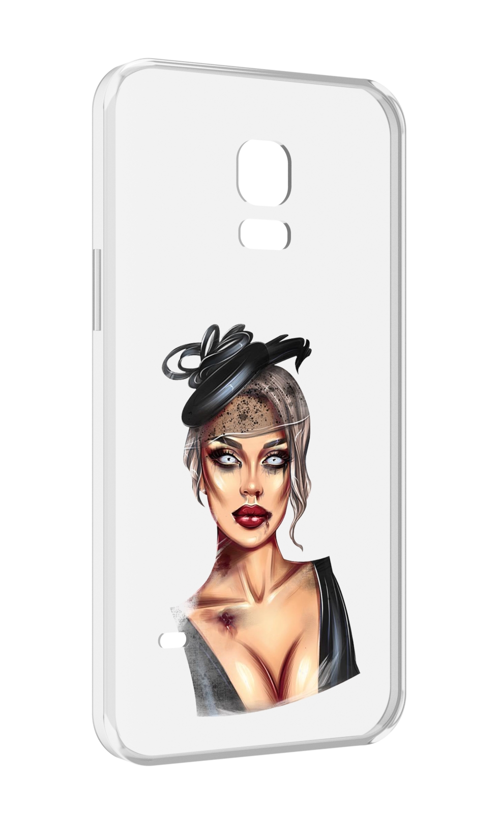 

Чехол MyPads девушка-с-линзами для Samsung Galaxy S5 mini, Прозрачный, Tocco