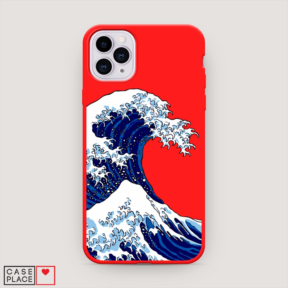 

Чехол Awog на Apple iPhone 11 Pro Max / Айфон 11 Pro Max "Волна в Канагаве", Разноцветный, 12253-1