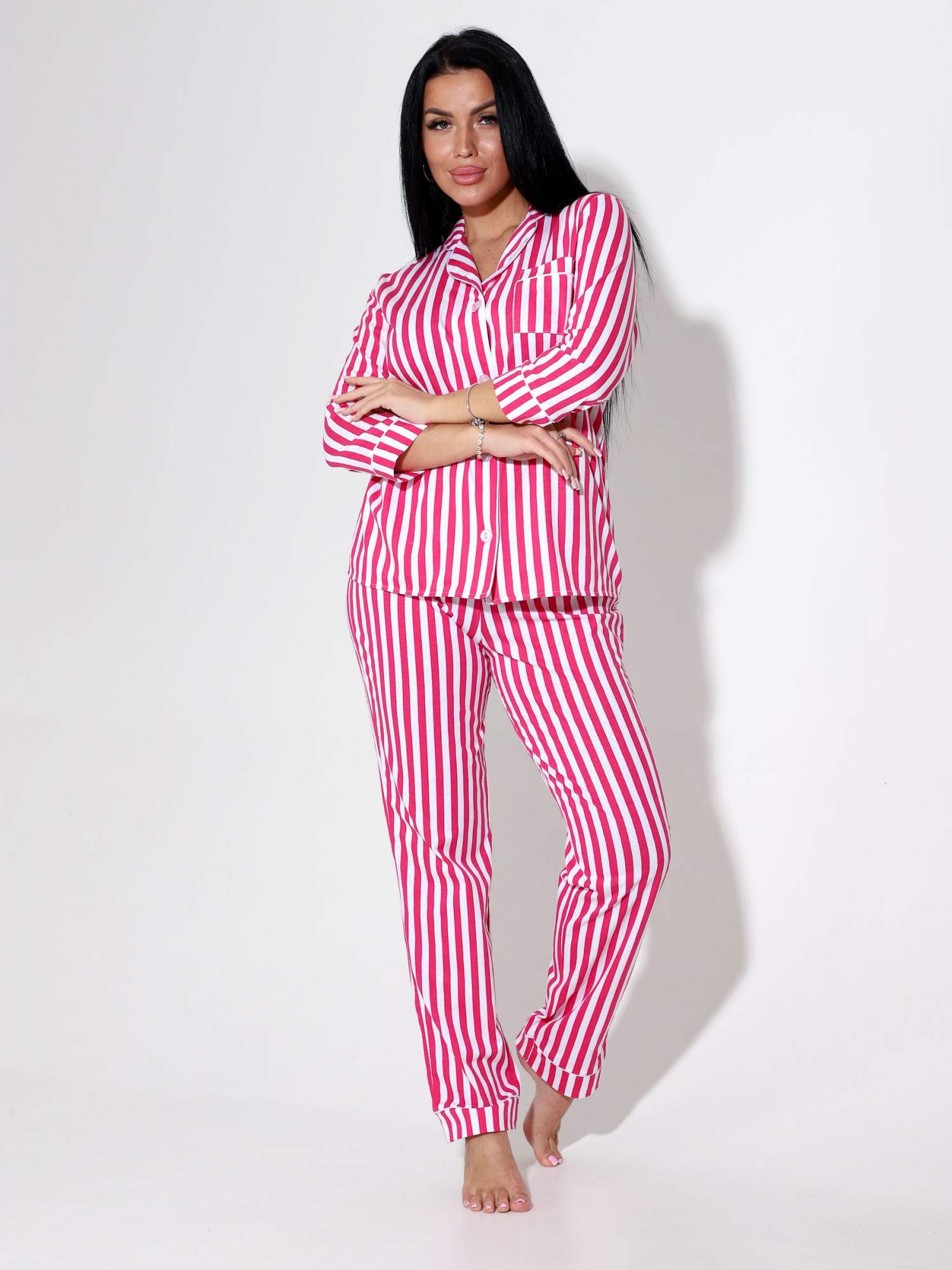 Пижама женская Home Style 1584П-130 белая 48 RU 1600₽