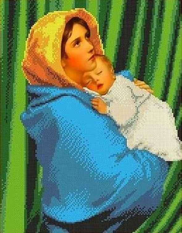 

Рисунок на ткани «Странствующая Мадонна»