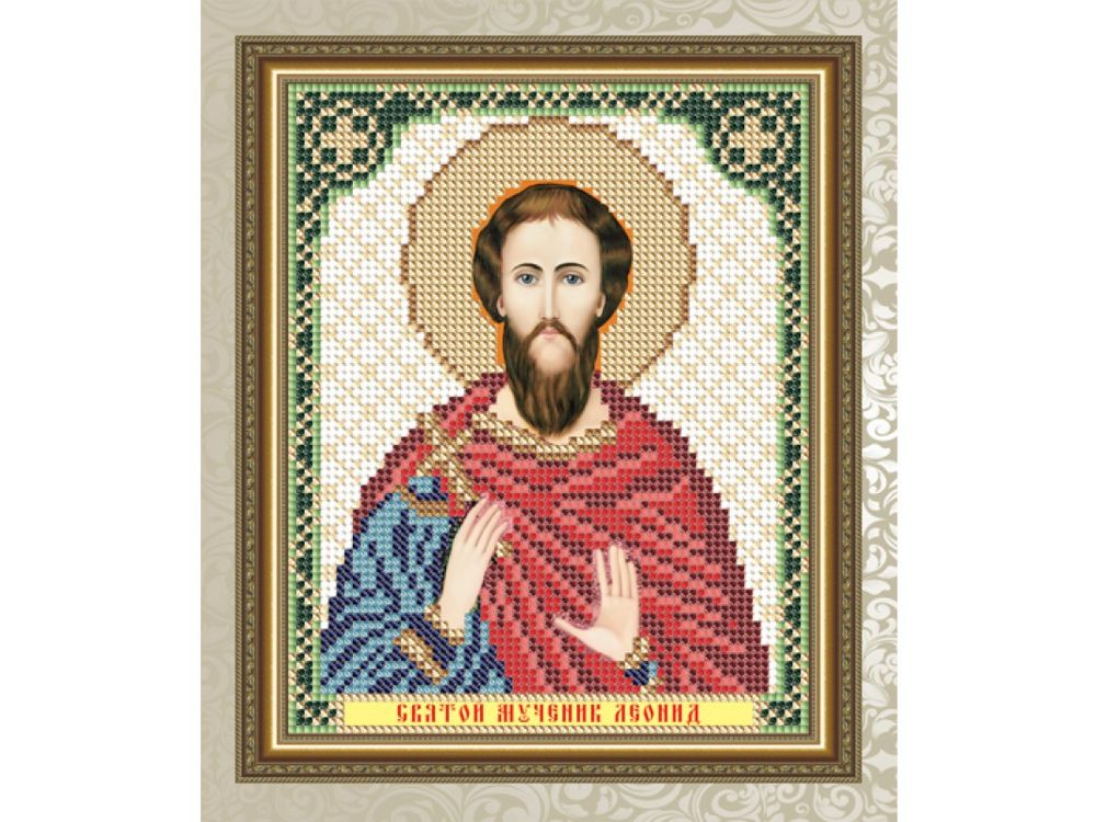 

Рисунок на ткани «Святой Мученик Леонид»