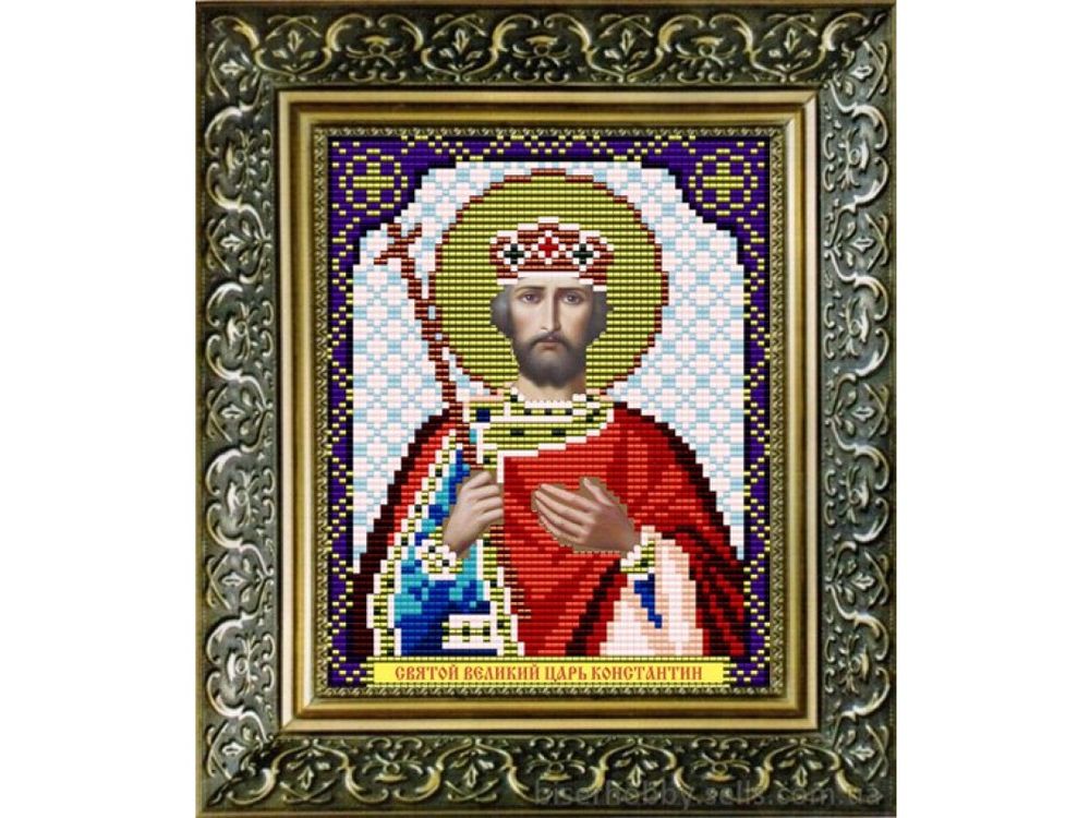 

Рисунок на ткани «Св.В. Царь Константин»