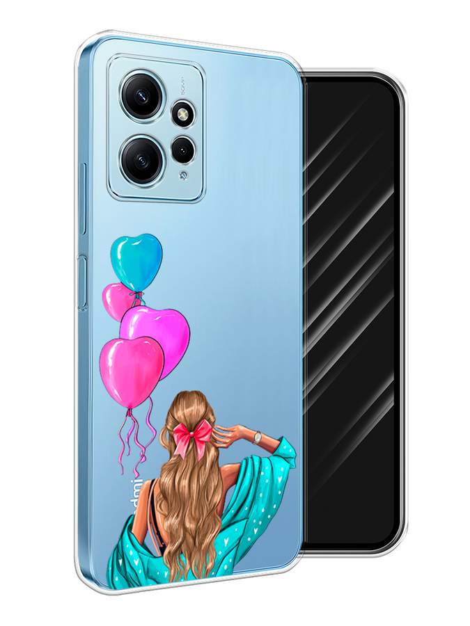 

Чехол Awog на Xiaomi Redmi Note 12 4G "День Рождения", Голубой;розовый;бежевый, 318350-1