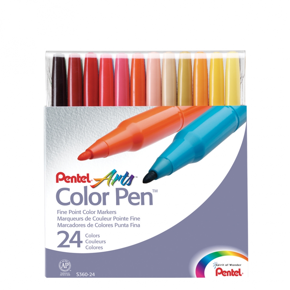 Фломастеры 24 цвет.Color Pen(S360-24)