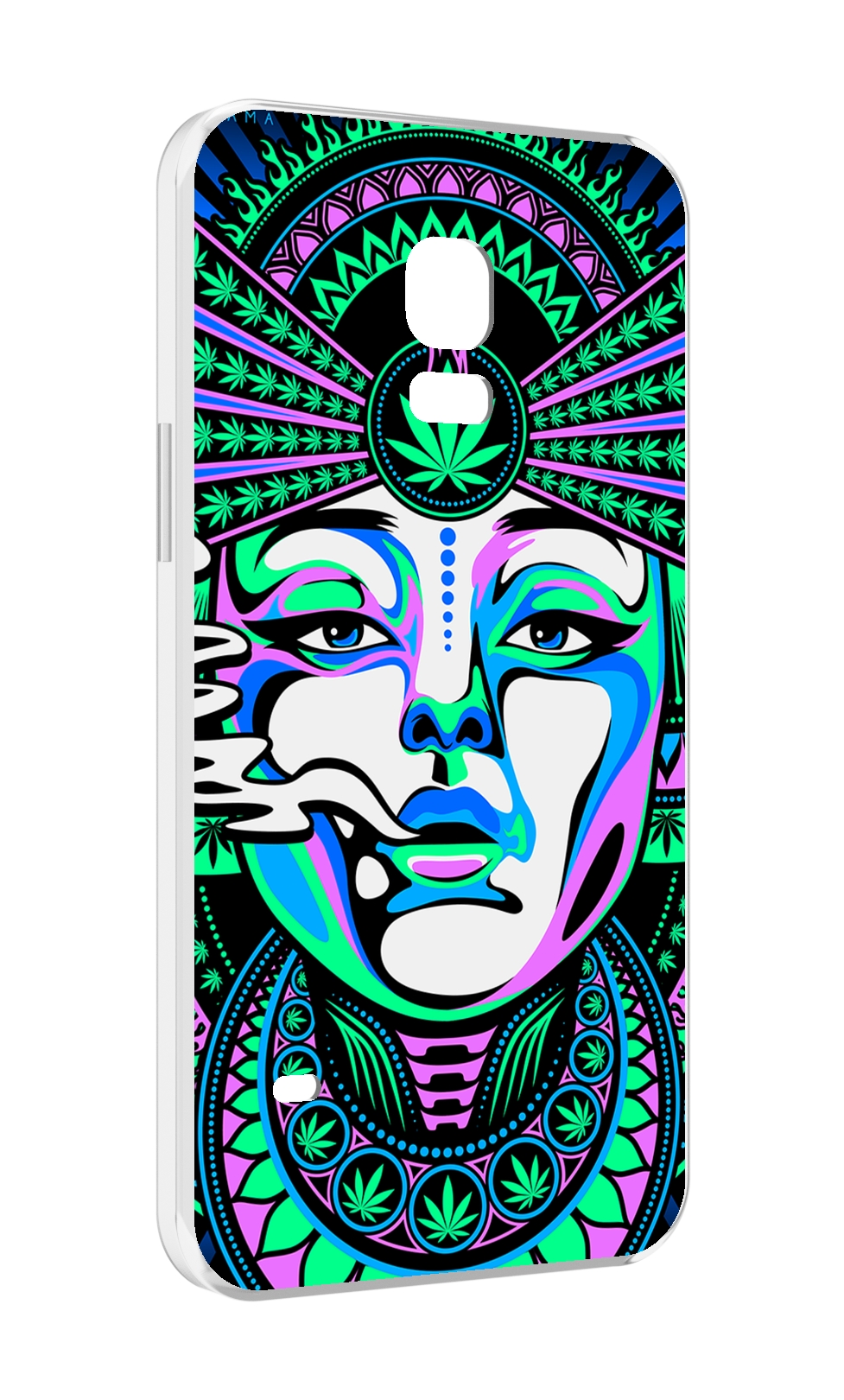 

Чехол MyPads девушка-любит-траву-абстракция для Samsung Galaxy S5 mini, Прозрачный, Tocco