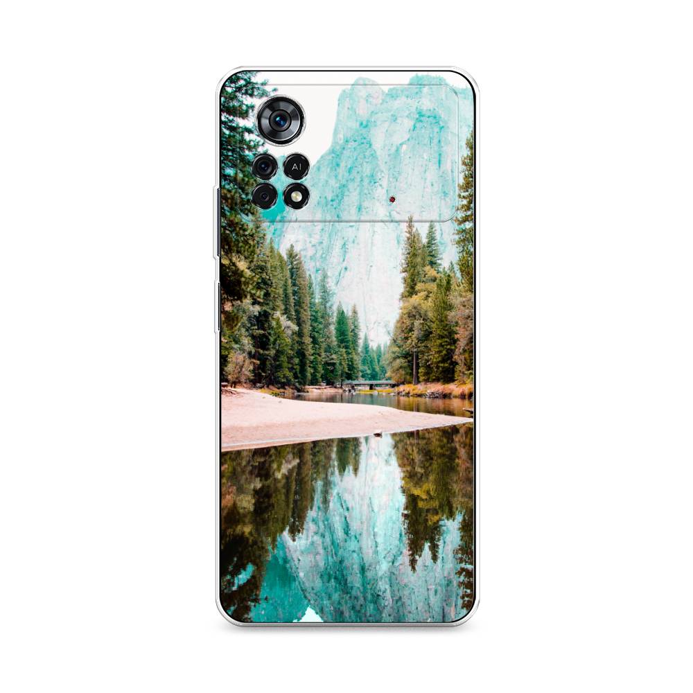 

Чехол Awog на Poco X4 Pro 5G "Горы 11", Разноцветный, 313150-4