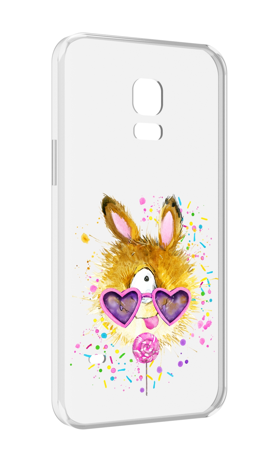 

Чехол MyPads Чупя для Samsung Galaxy S5 mini, Прозрачный, Tocco