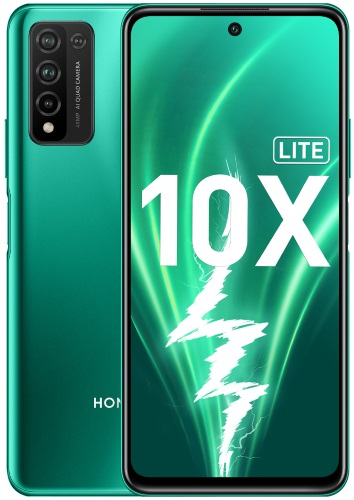 фото Смартфон honor 10x lite 4+128gb emerald green (dnn-lx9)