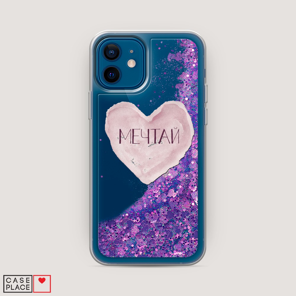 

Чехол Awog на Apple iPhone 12 / Айфон 12 "Мечтай сердце", Разноцветный, 12592-1
