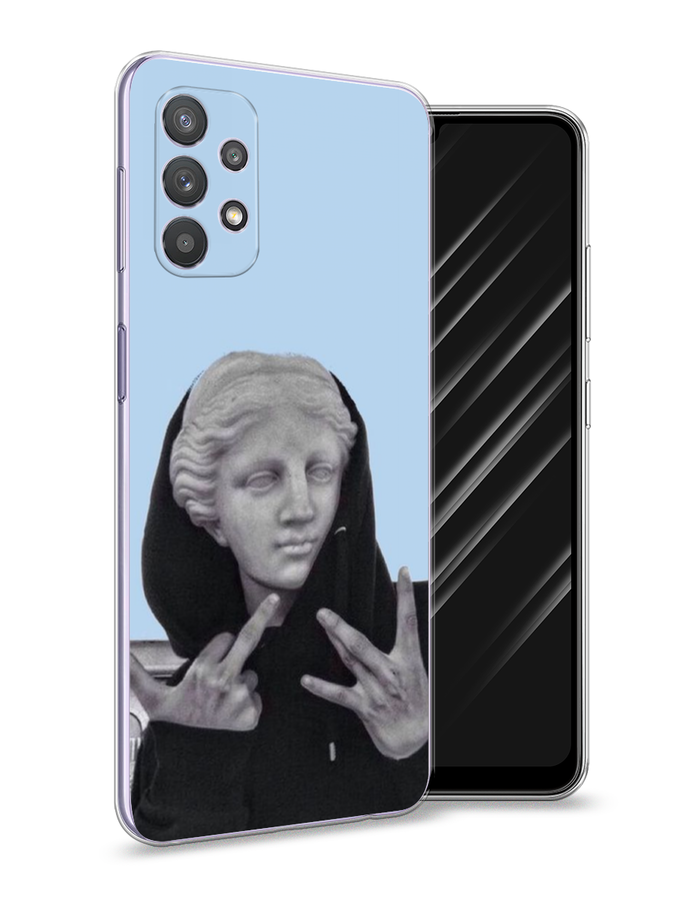 

Чехол Awog на Samsung Galaxy A32 / Самсунг A32 "SWAG статуя", Разноцветный, 2102050-9