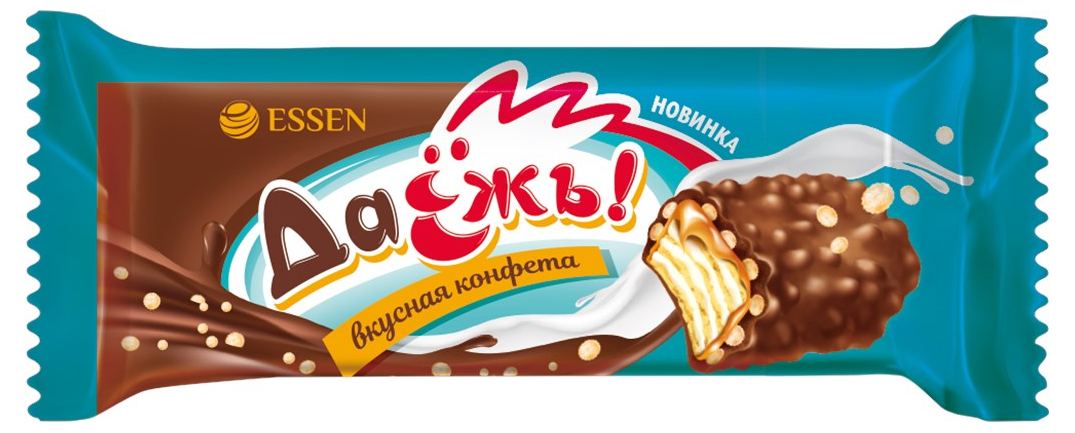 

Конфеты Essen Даежъ! с карамелью сливками и криспи