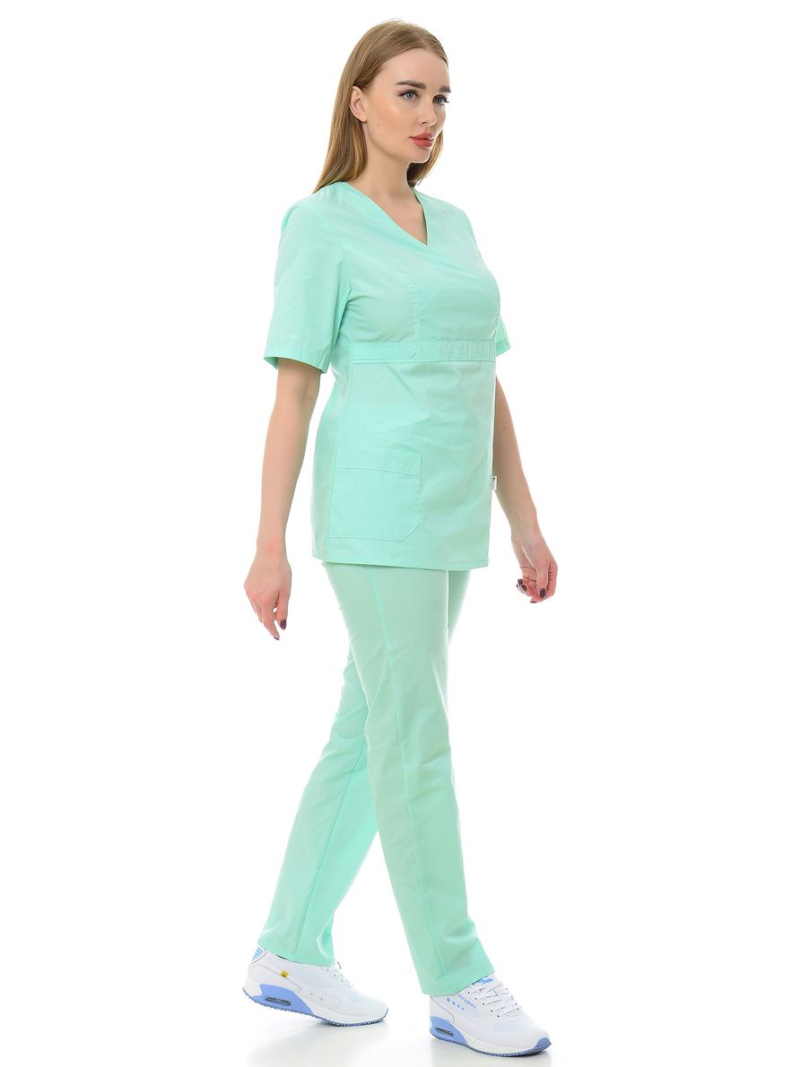 фото Костюм медицинский женский medicalwear лиза 119 зеленый 52 ru