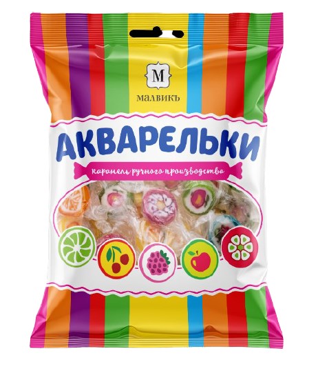 

Леденцы Малвикъ Акварельки микс