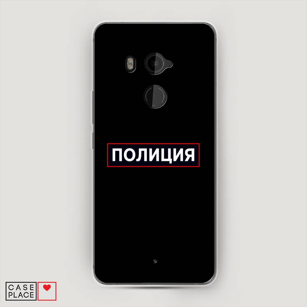 

Чехол Awog на HTC U11 Plus / Эйчтиси U11 Plus "Police logo", Разноцветный, 102150-5