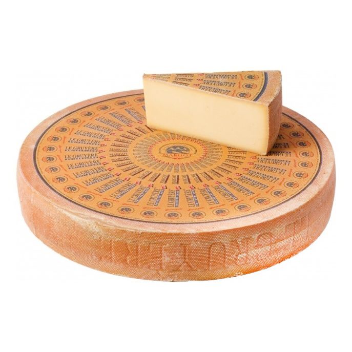 Сыр твердый Margot Fromages Le Gruyere нарезка 49% БЗМЖ +-1,15 кг