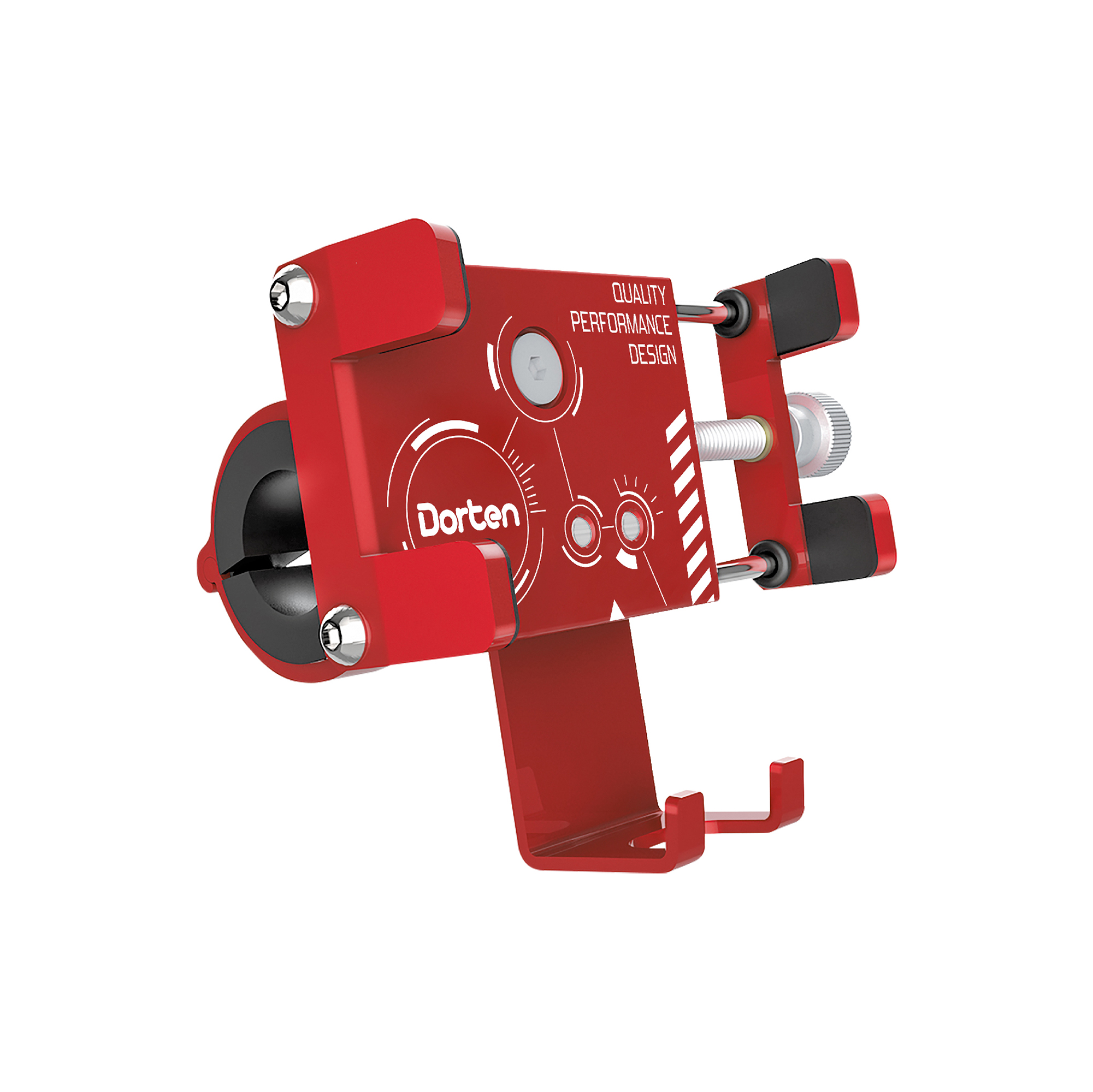 Dorten Bike Mount: X-treme series Red