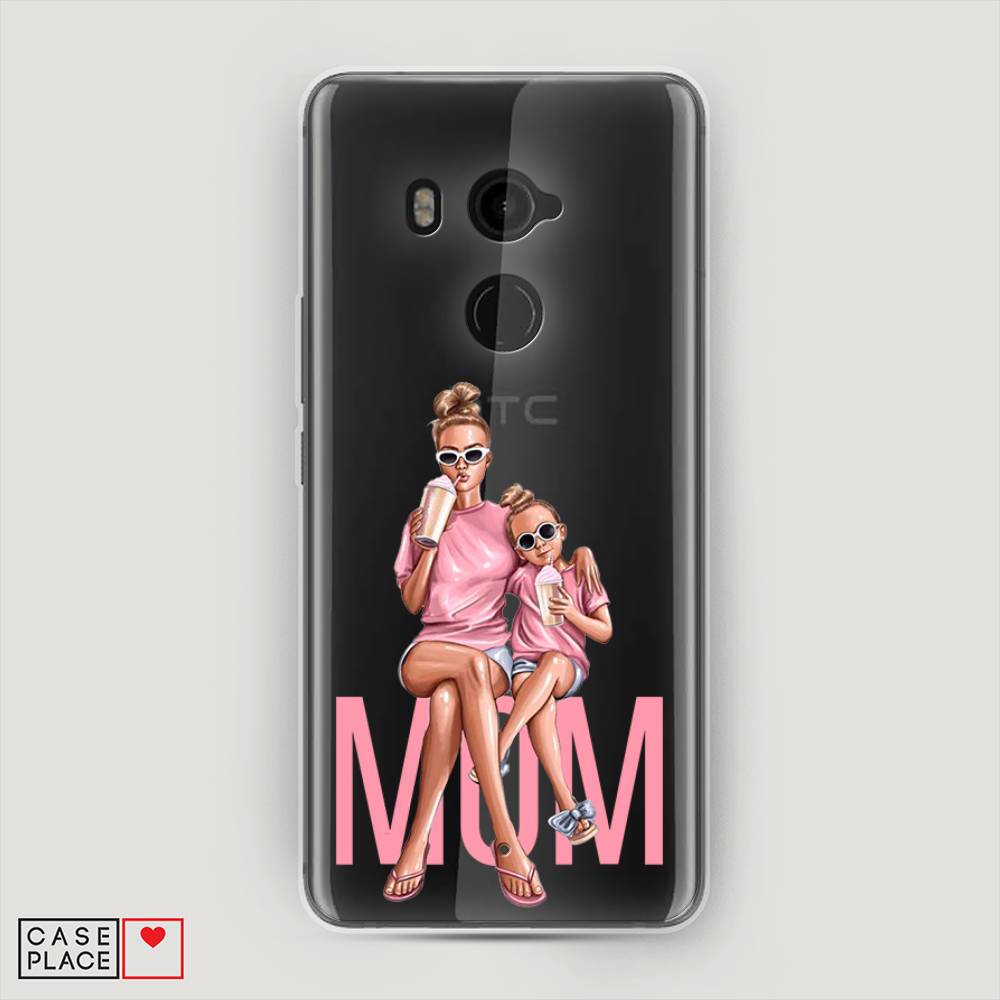 

Чехол Awog на HTC U11 Plus / Эйчтиси U11 Plus "Lovely mom", Разноцветный, 102150-7
