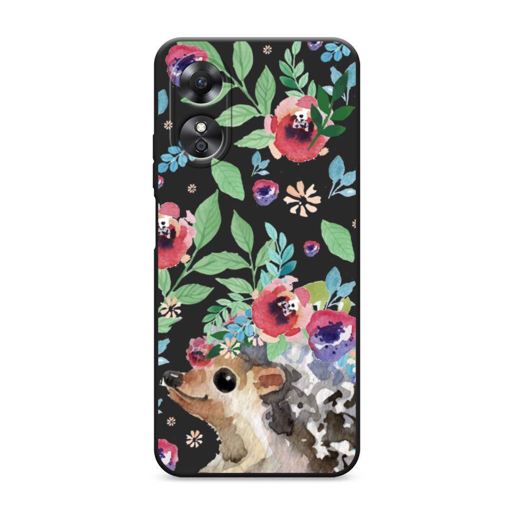 

Чехол Awog на Oppo A17 "Ежик в цветах акварель", Розовый;зеленый;коричневый, 2512050-1