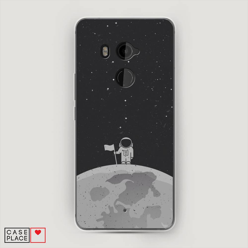 

Чехол Awog на HTC U11 Plus / Эйчтиси U11 Plus "Первый на Луне", 102150-4