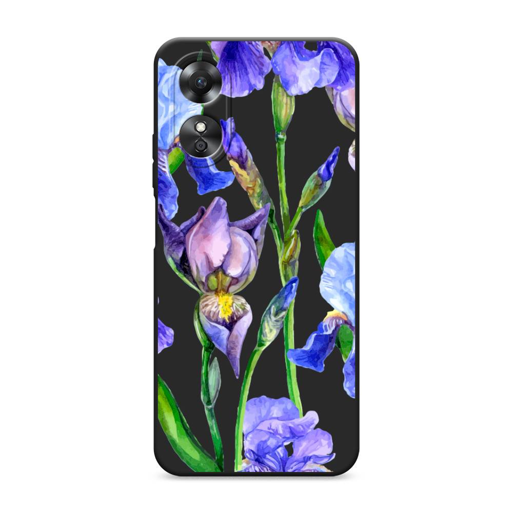 

Чехол Awog на Oppo A17 "Синие ирисы", Фиолетовый;голубой;зеленый, 2512050-1