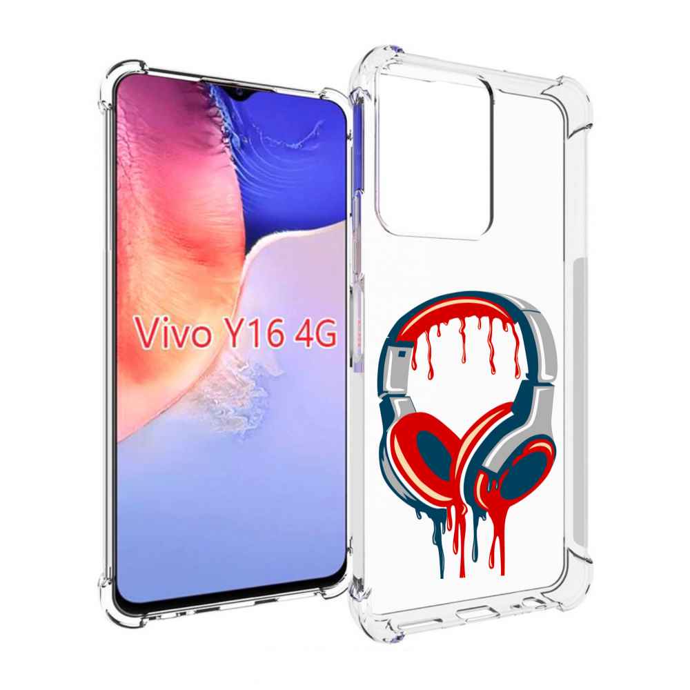 

Чехол MyPads не делай громко для Vivo Y16 4G/ Vivo Y02S, Прозрачный, Tocco
