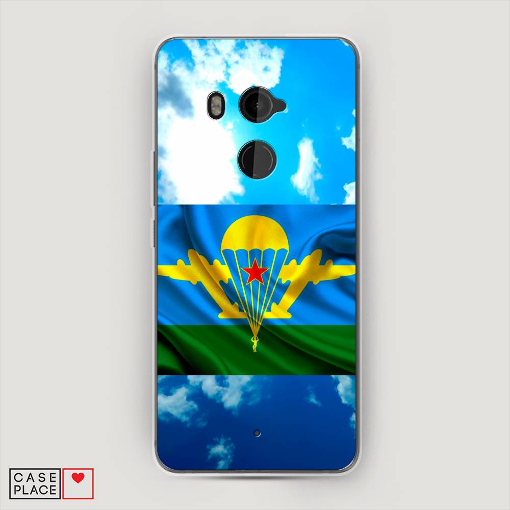 

Чехол Awog на HTC U11 Plus / Эйчтиси U11 Plus "ВДВ флаг в небесах", Разноцветный, 102150-5