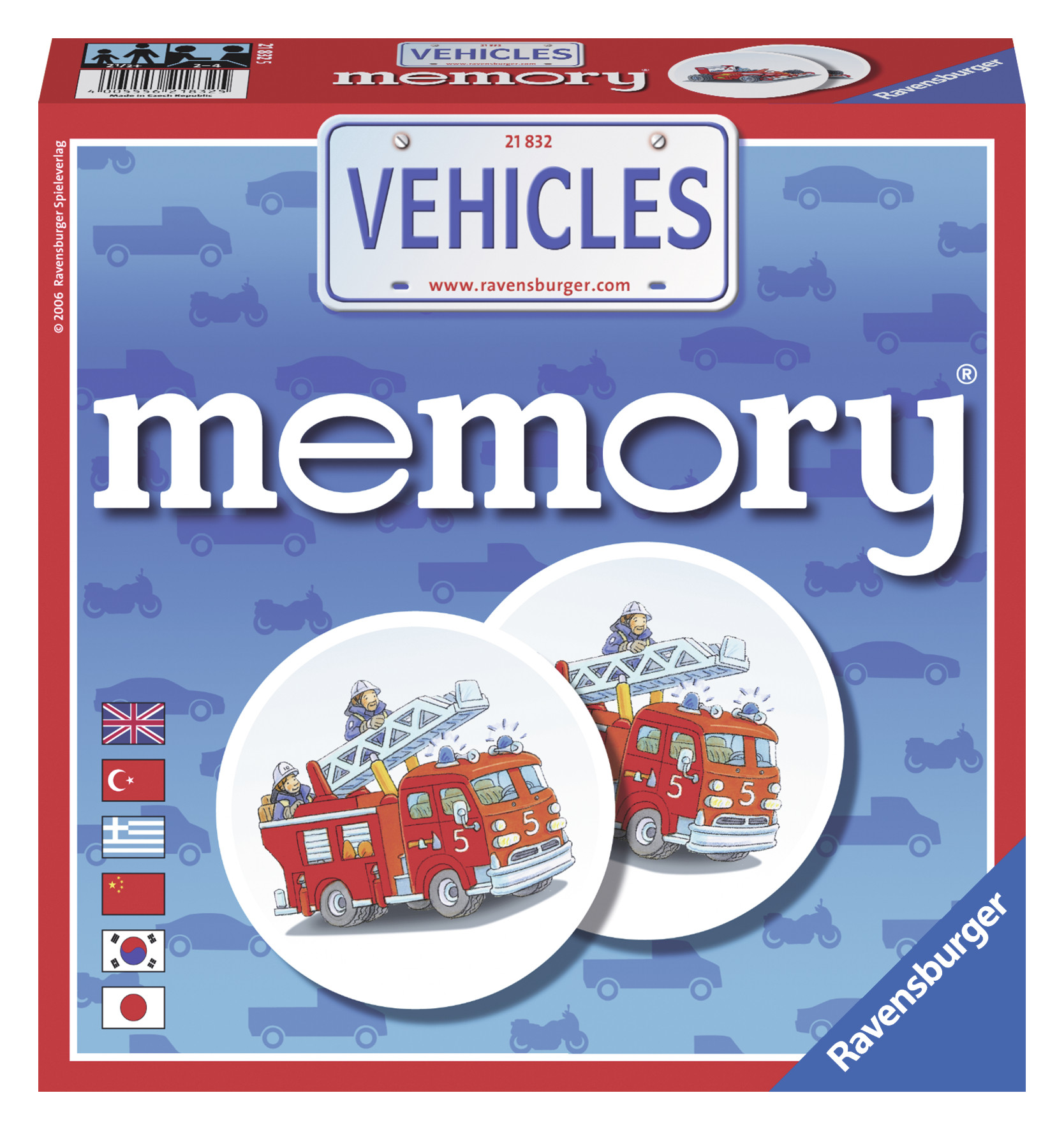 

Игра мемори Ravensburger Транспорт