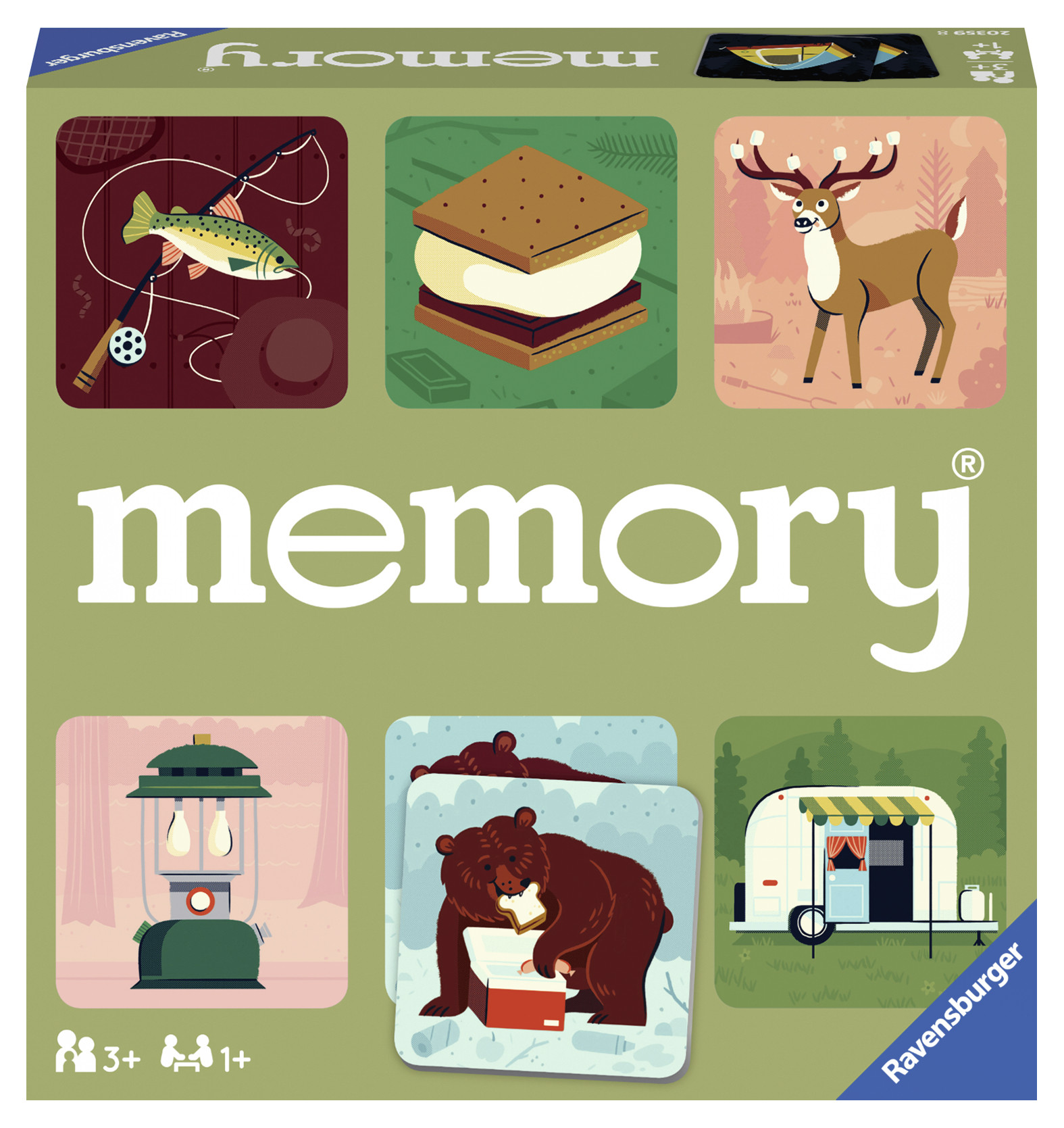 

Игра мемори Ravensburger На природе
