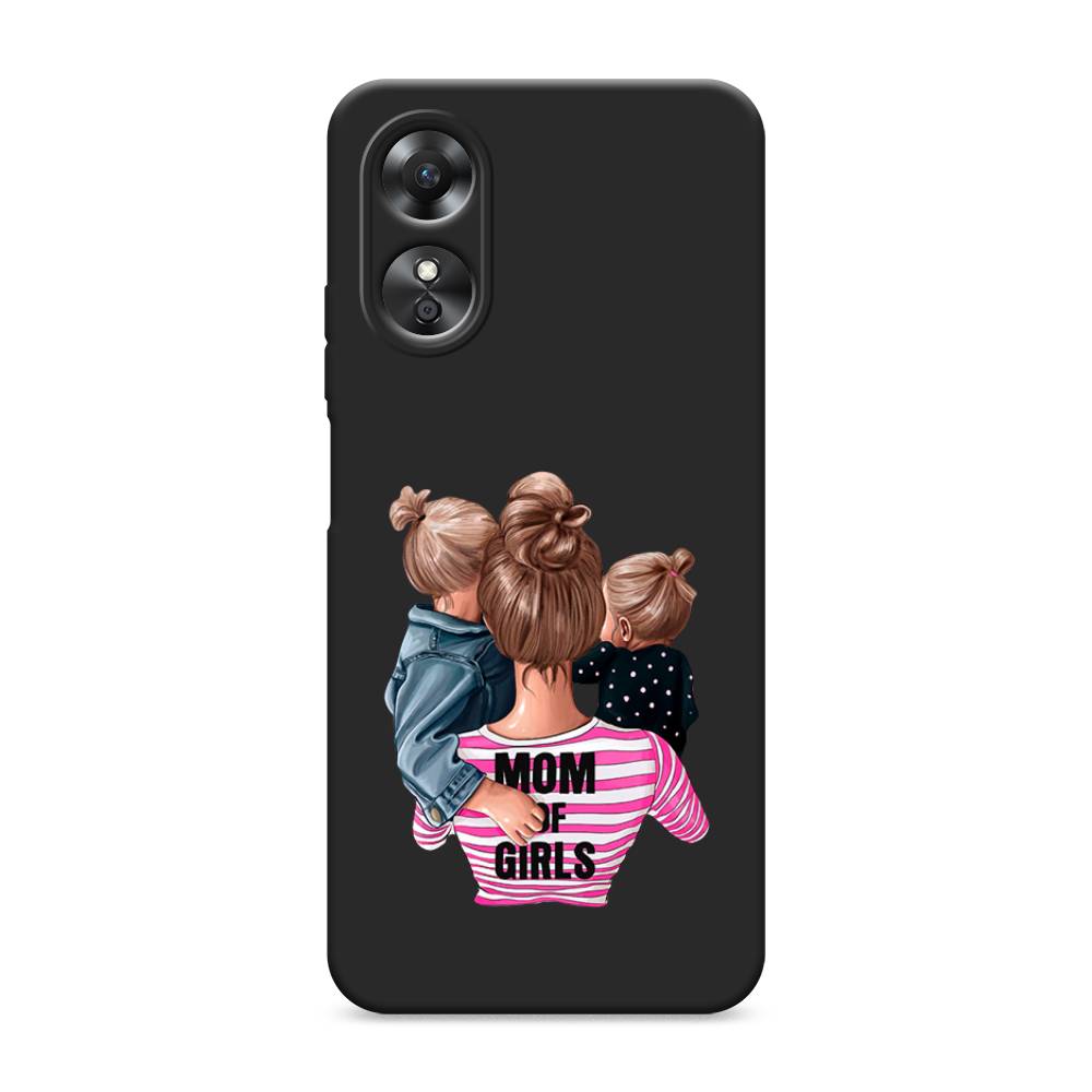 

Чехол Awog на Oppo A17 "Mom of Girls", Разноцветный, 2512050-1