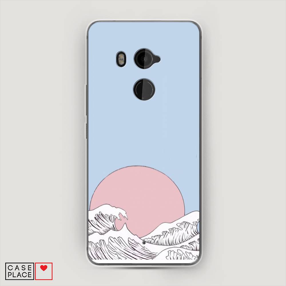 

Чехол Awog на HTC U11 Plus / Эйчтиси U11 Plus "Японское солнце", 102150-10