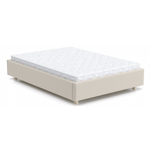

Кровать полутораспальная ARSKO SleepBox молочный Grace 01, Бежевый, SleepBox