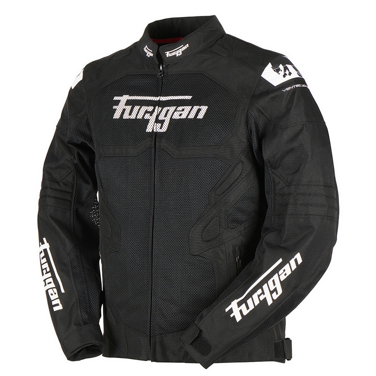 

Мотокуртка FURYGAN ATOM VENTED EVO текстиль Черный/Белый S, ATOM VENTED EVO